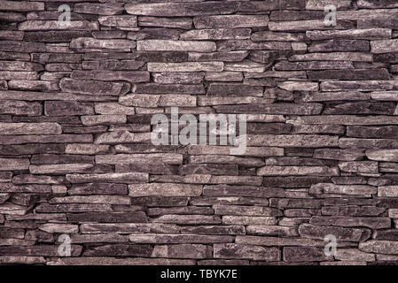 realistic stone wall wallpaper Stock Photo
