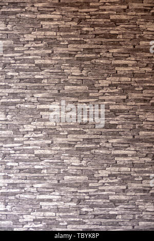 realistic stone wall wallpaper Stock Photo