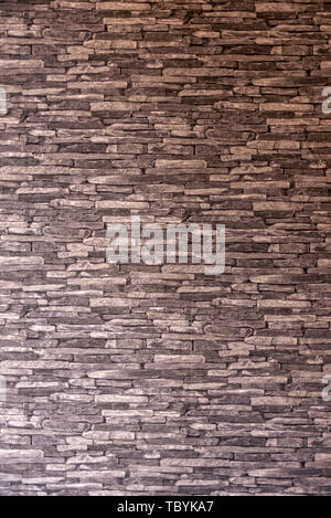 realistic stone wall wallpaper Stock Photo