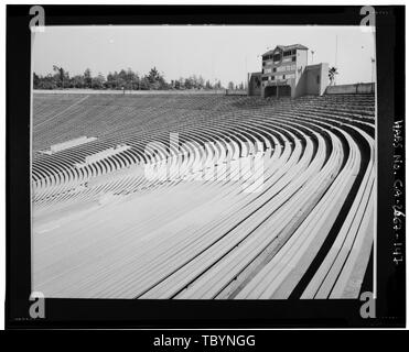 NEW SEATING, c. 1969  Rose Bowl Stadium, 1001 Rose Bowl Drive, Pasadena, Los Angeles County, CA Stock Photo