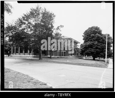 NORTH AND WEST FACADES St. Elizabeths Hospital, L Building, 2700 Martin ...