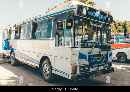 Street humanities in Myanmar Stock Photo