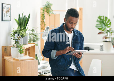 Mobile millennial Stock Photo