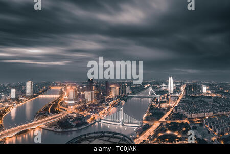 City night view Stock Photo