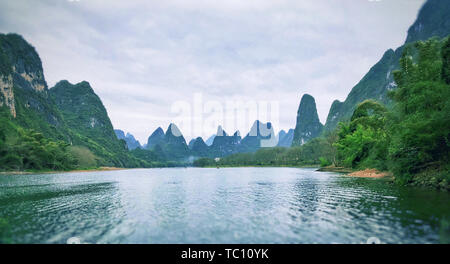 Guilin Yangshuo Guilin landscape scenery Stock Photo