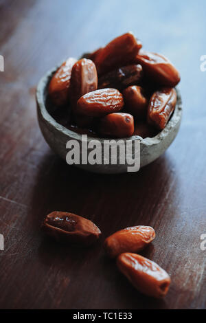 Date fruits on the table Stock Photo