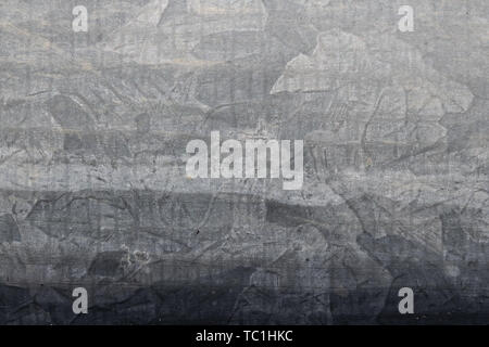 Galvanized gray metal surface texture Stock Photo