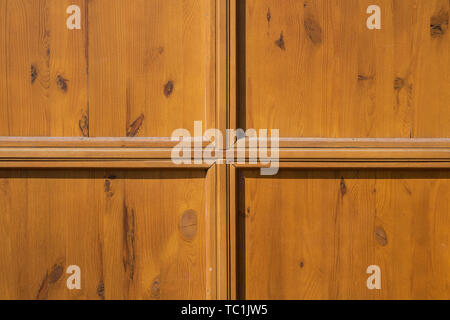 Brown wooden door surface texture Stock Photo
