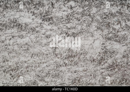 Aged white plastic fiber surface texture Stock Photo