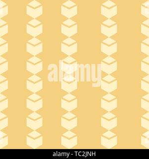 Rectangular prism repeating seamless pattern style.vector Stock Vector