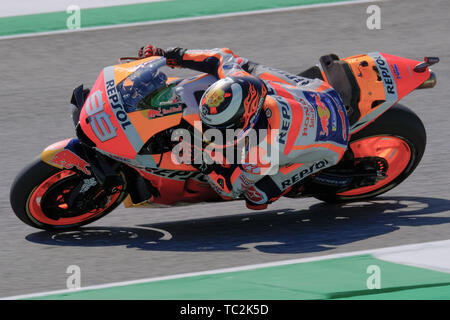 SCARPERIA,FIRENZE ITALY JUNE 1 2019 Jorge Lorenzo of Spain and Repsol Honda Team in action during the of 2019 Italian Grand Prix at Mugello on June 1 2019 (Photo by Marco Iorio) Stock Photo