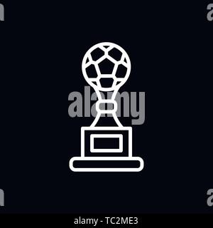 Soccer icon logo, illustration, vector sign symbol for design Stock Vector