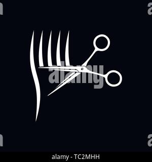 Barber icon vector sign symbol for design Stock Vector