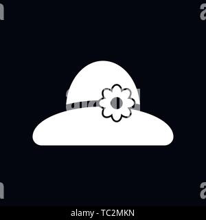 Hat icon logo, vector sign symbol for design Stock Vector