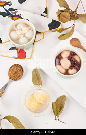 The dumplings on the table. Stock Photo