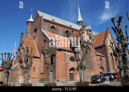 Dom in Hadersleben, Marienkirche, Süddänemark, Dänemark Stock Photo