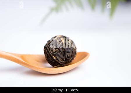 Pu'er tea green tangerine tea Tuo tea Stock Photo - Alamy
