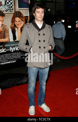 LOS ANGELES, CA. February 07, 2007: ADAM BRODY at the Los Angeles premiere of 'Music and Lyrics' at the Grauman's Chinese Theatre, Hollywood. © 2007 Paul Smith / Featureflash Stock Photo