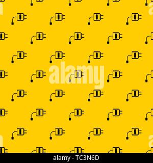 Mini charger pattern vector Stock Vector