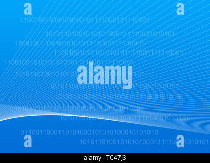 Background diagram of science and technology concept Stock Photo