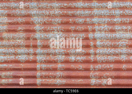 Rusted galvanized iron plate texture Stock Photo