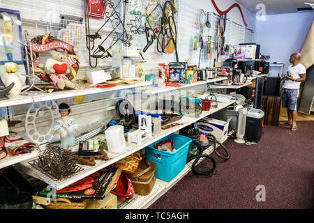 Miami Florida,Salvation Army Family Store,used clothing furniture household items,for sale donated donations low income,shopping shopper shoppers shop Stock Photo