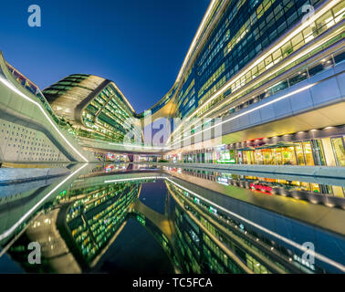 shanghai night scene Stock Photo