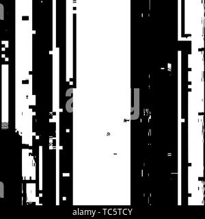 Glitch Overlay Texture Stock Vector