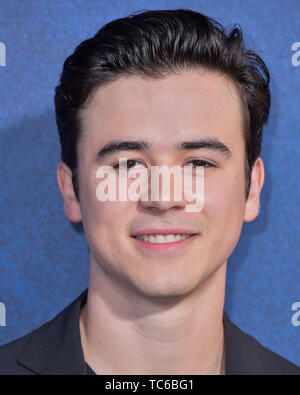 Keean Johnson attending the HBO TV-Series 'Euphoria' at Cinerama Dome ...