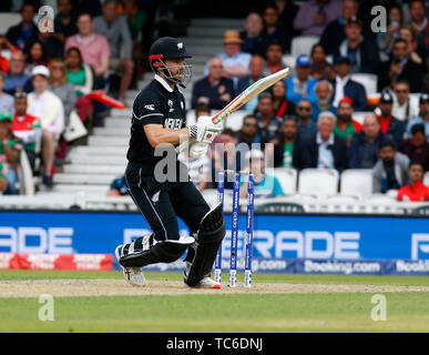 London, UK. 05th June, 2019. LONDON, England. June 05: during ICC Cricket World Cup between Bangladesh and New Zealand at the Oval Stadium on 05 June 2019 in London, England. Credit: Action Foto Sport/Alamy Live News Stock Photo
