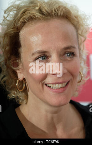 Cologne, Germany. 05th June, 2019. The actress Katja Riemann comes to the Summer Industry Meeting of the Film and Media Foundation NRW. Credit: Henning Kaiser/dpa/Alamy Live News Stock Photo