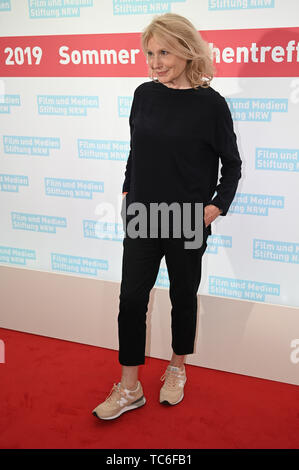 Cologne, Germany. 05th June, 2019. The actress Maren Kroymann comes to the Summer Industry Meeting of the Film and Media Foundation NRW. Credit: Henning Kaiser/dpa/Alamy Live News Stock Photo