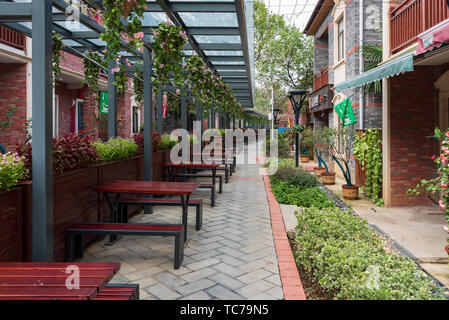 The scenery of Hua Bo Hui in Wuhan Stock Photo