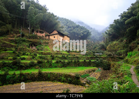 Lenggang Village, Lishui, Zhejiang Province Stock Photo