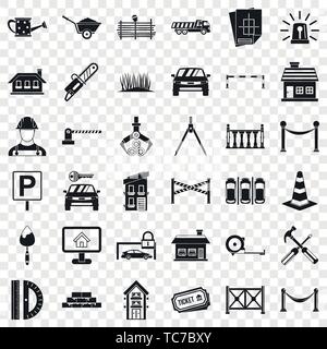 Equipment icons set, simle style Stock Vector Image & Art - Alamy