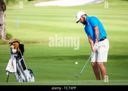 Miami Beach Florida,Normandy Shores Public Golf Club Course,Battle at the Shores NCAA Division II Tournament,varsity,student students education pupil Stock Photo