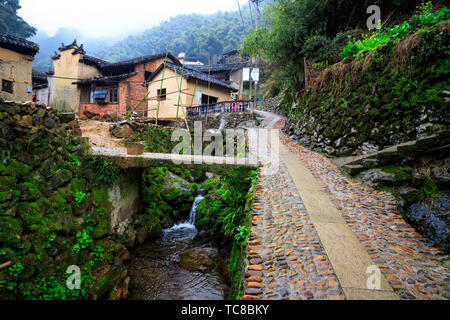 Lenggang Village, Lishui, Zhejiang Province Stock Photo