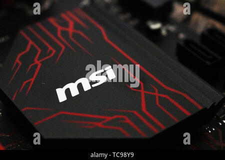 MSI, microstar motherboard Stock Photo - Alamy