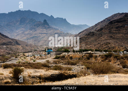 The Taif Water Amusement park in the mountains near Taif, Saudi Arabia Stock Photo