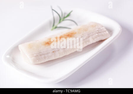 Fish rafts sandwich fish rafts fish meat color fish rafts surimi frozen fish balls food hot pot ingredients spicy hot food close-up Stock Photo