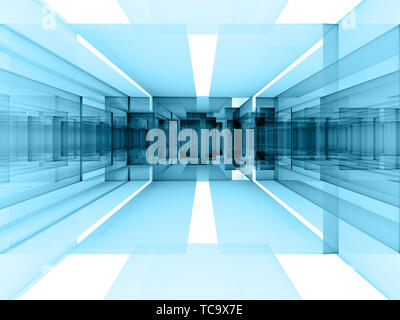 Abstract portal or data center - digitally generated image Stock Photo ...