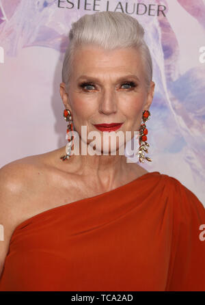 Model Maye Musk attends the Fragrance Foundation Awards at the David H