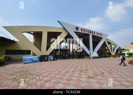 Gate Complex of the Science City, Kolkata, India. Stock Photo