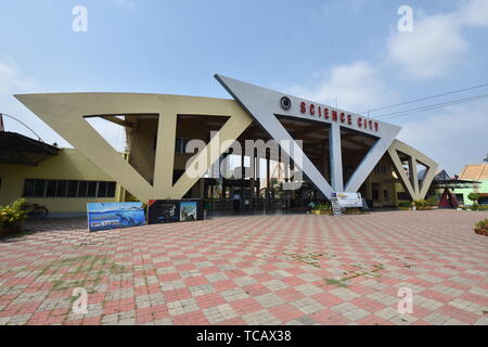 Gate Complex of the Science City, Kolkata, India. Stock Photo