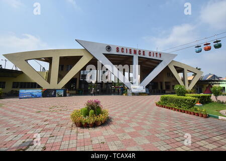 Gate Complex of the Science City, Kolkata, India. Stock Photo