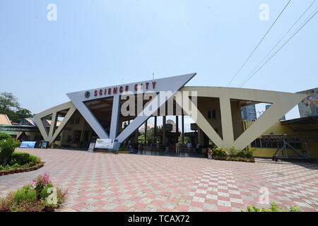 Gate Complex of the Science City, Kolkata, India. Stock Photo