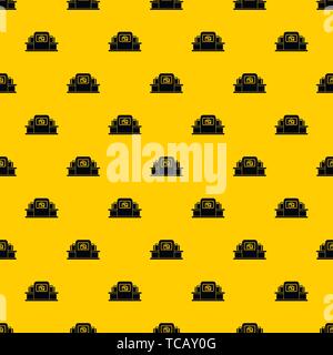 Airport baggage scanner pattern vector Stock Vector