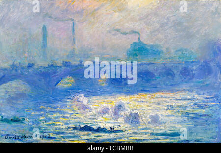 Claude Monet, Waterloo Bridge, London, painting, 1903 Stock Photo