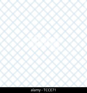 Seamless art background of white diagonal mosaic Stock Vector