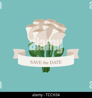 Bouquet of roses Stock Vector
